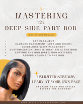 Deep Side Part Bob Course